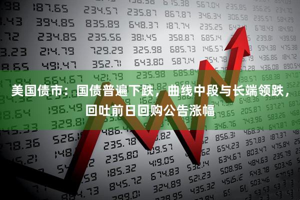 美国债市：国债普遍下跌，曲线中段与长端领跌，回吐前日回购公告涨幅